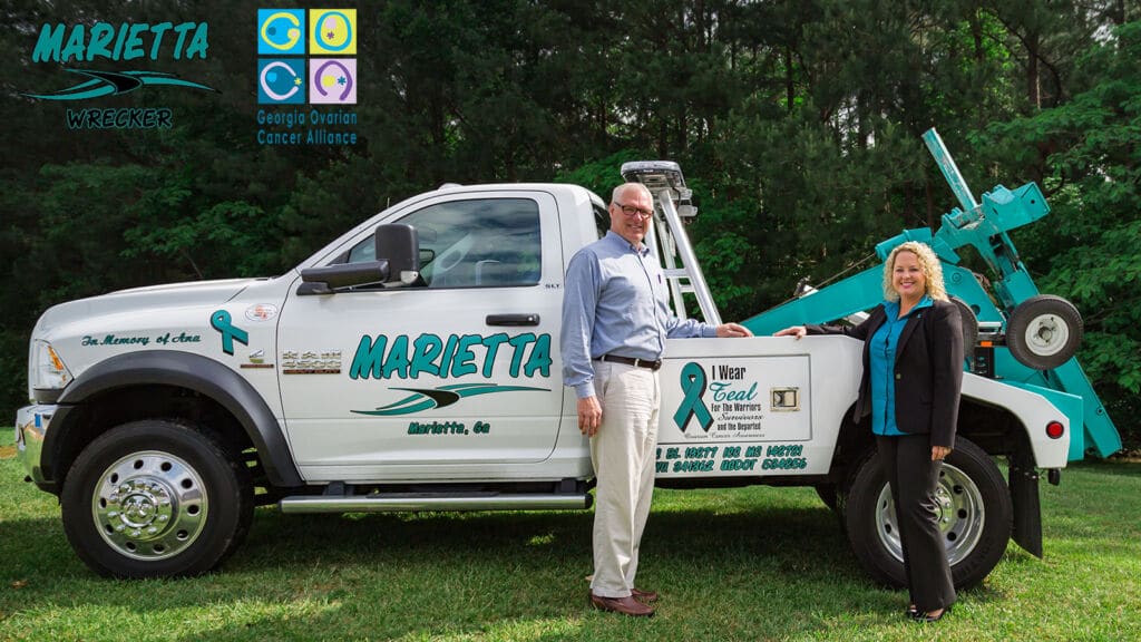 Marietta Wrecker Service | Ovarian Cancer Awareness