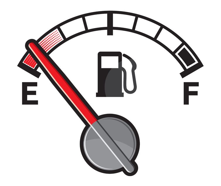 Empty Gas Tank Gauge Reason Why Car Won't Start | Marietta Wrecker Service