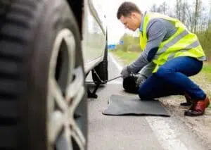 Changing A Flat Tire | Marietta Wrecker Service