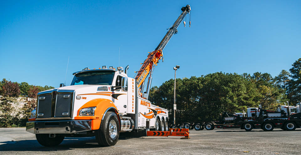 Rotating Crane | Our Fleet | Marietta Wrecker