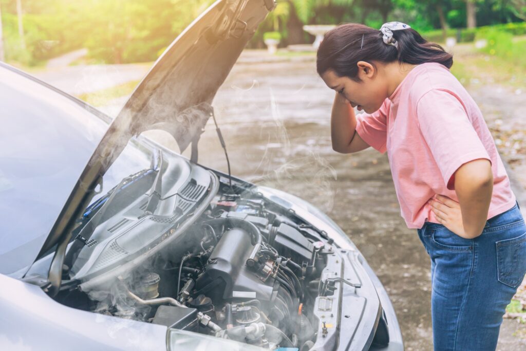 car overheating